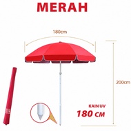 TENDA Umbrella for Sale Cafe Tent Umbrella Bazzar Parasol 180 cm Beach Umbrella