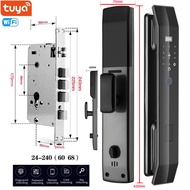 XSDTS Tuya 3D Face Real-time Intercom Smart Door Lock Security Camera Intelligent Fingerprint Passwo