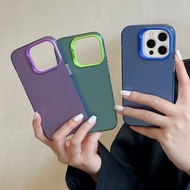 Samsung A05 A05S A15 A25 S24 Plus S24 Ultra Casing Color Silver IMD Case Cover