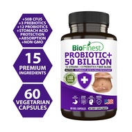 BioFinest PROBIOTIC+ 50 BILLION 6O VEG.CAPSULES