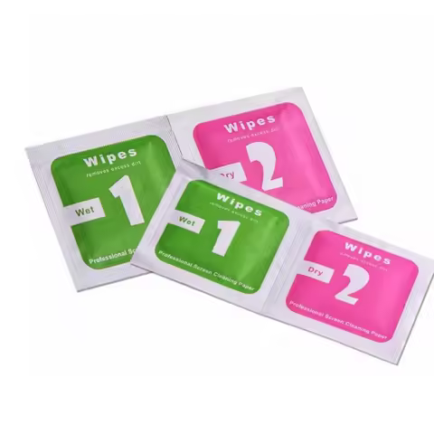 100pcs Disposable Screen Cleaning Wipes Paper for Camera Lens Phone LCD Screen Dust Removal Tool Cle