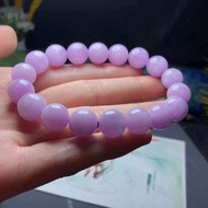 Natural purple lithium bracelet + purple lithium tower chain (inexpensive)天然紫锂辉手链+紫锂辉塔链（物美价廉款）