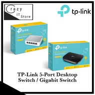 TP-Link TL-SF1005D [5-Port] | TL-SG1005D [5-Port Gigabit] Desktop Switch