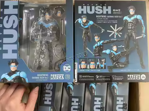 Original Medicom MAFEX 175 MAFEX NIGHTWING (BATMAN: HUSH Ver.) In Stock Anime Collection Figures Mod