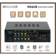 DYNAMAX MX6UB Professional Stereo Karaoke Mixer Amplifier