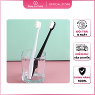 Soft, premium Nano fiber toothbrush protects teeth and gums