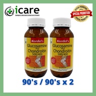 KORDEL'S GLUCOSAMINE PLUS CHONDROITIN 500/400 ( 90'S / 90'S X 2 ) EXP DATE : 06/2028