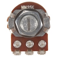 3 Pcs Double Balance Stacked Knurled Stalk Guitar Bass Volume Tone Control Pots Potentiometer Switch