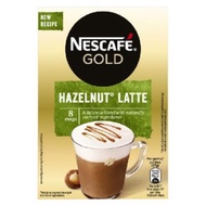 Nescafe Gold Hazelnut Latte 8 Sachet