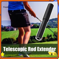 [Fx] Golf club extender - push-in telescopic rod extender easy to install to the end of the club rod