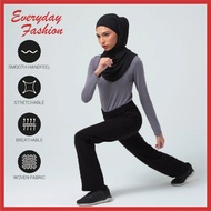EF Women Sport Pants Bootcut / Seluar Sukan Muslimah / Track Bottom Trek Sukan