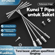 HYUNDAI T-Wrench 6 - 19 MM T-Socket Wrench T-Type Socket Wrench HC Repair Socket Wrench