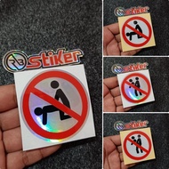 Cutting stickers in the fall of love