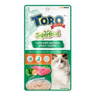 Toro plus Superfood ขนมแมวเลีย 75g x 5 ซอง
