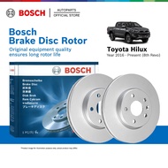 Bosch Front Brake Disc Rotor for Toyota Hilux Revo 2.4 2.8 Rogue GUN112 GUN125 GUN126 (2016 - Presen
