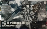 HG Hi-v GUNDAM INFLUX Allan Adam's Mobile Suit 高達創戰者 武器集装型 HGBF 1/144  Gundam Premium Bandai 高達模型 全新
