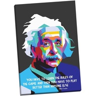 Albert Einstein Quotes Modern Art Canvas Print Picture Wall Art Large Canvas Wall Art