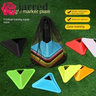 JARRED 5PCS Football Triangle Logo Plate, Triangle Marker Soccer Ball Training Disc, Flexibility Wea
