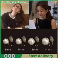 Ed Pearl Ear Clip Fashion Without Ear Hole Earings Simple Ear Cuff Fake Piercing Fashion Jewelry Swe