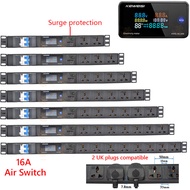 Multifunctional digital display meter PDU power distribution unit large spacing socket, SPD protect,
