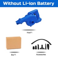 1600W 2-IN-1 Blue Electric Air Blower Blowing and Suction Cordless Vacuum Leaf PC Dust Collector Cle