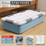Oversized Storage Box Wholesale Bed Bottom with Wheels Household Drawer Clothes Storage Trundle Bed Bottom Organizing Be