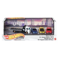 Hot Wheels Premium Collector Display Set Japanese Tuners (Nissan Sentra,Honda Civic EG,Toyota Celica