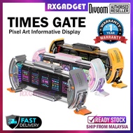 [DIVOOM] Times Gate RGB Pixel Art Informative LED Display Customizable Digital Clock Lighting Decor 