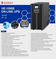 UPS Kenika HE 10000 10 KVA 10000 W True Online Sinewave UPS