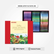 GREEBEL Crayon Artist 48 Colors Crayon Artist Oil Pastel 48 Colors Greebel Crayon/