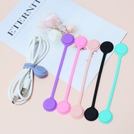 6 PCS Creative Magnet Earphone Winder, Phone Earphone Winder, Hub Magnetic Data Cable Organizer