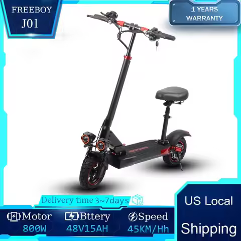 Freeboy J01 E-Scooter 800W Motor 48V15AH Battery Adult Urban Commuting Electric Scooter 10 Inch Tire
