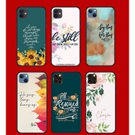 soft black iPhone 11 11 Pro 11 Pro Max 12 12 Mini 12 Pro 12 Pro Max Bible verse Christ Christian Phone Cover