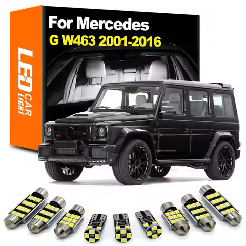 Zoomsee Interior LED Light Kit For Mercedes Benz G-Class W463 G350 G400 G500 G55 G63 G65 AMG 2001-20