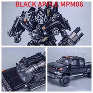 Transformation Black Apple MPM06 Ironhide M06 Movie Edition Metamorphic Toy Pickup Truck Enlarged Al