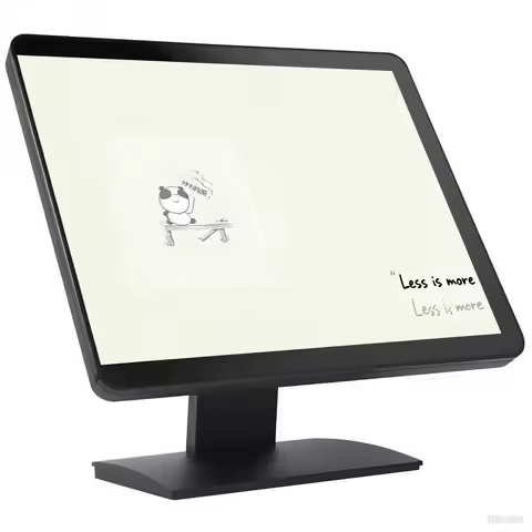 17 Inch Monitor For Supermarket And Retailers Cash Register Capacitive Touch Customer Monitor