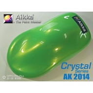 AIKKA Paints AK2014 Crystal Effect Colour / YELLOW GREEN PEARL / Warna Cat Kereta / Car & Motor Body