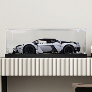 Custom Size Acrylic Display Box for Lego 42214 Lamborghini Revuelto Super Sports Car Kotak Paparan A