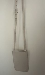 Hogan 米白色斜挎包/手機包