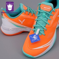 [Ready Stock, 100% Genuine] Victor SH-A610III OA (Neon Orange/ White) Men Badminton Shoes A610III