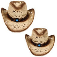 Simplicity Kids & Women Men's Western Style Straw Cowgirl Cowboy Hat
