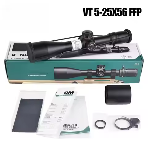 Tactical VT 5-25X56 (FPF) Scope EBR-7C (MRAD) Scale 1-6X24 1-8X24 6-24X50 Hunting Scope High-End Sco
