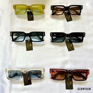Fashion Sun Shades Sunglasses for Adults with Free Pouch Available in 6 Colors SUNF008