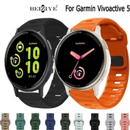 Rubber silicone watch strap for Garmin Vivoactive 5