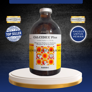CALCIDEX PLUS 100 ML SANBE - Obat Sapi Kambing Lumpuh Injeksi Ampuh