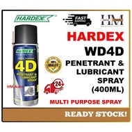 Hardex WD4D Multi Purpose Spray Pentrant & Lubricant Spray 400ML