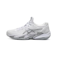666 Premium packing ASICS Court FF 3 Professional Low Cut Tennis Shoe White Grey 2V7J