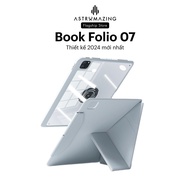 [Folio 07] Magnetic removable Origami multi-fold iPad Folio leather case for iPad Pro Air 4 5 6 Pro 