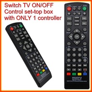 Learning Remote Controller for V7 ULTRA or K2 DVB-T2 Digital TV Set-top Box and TV