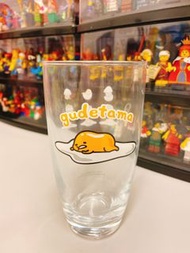 [特價] 全新正版日本Sanrio超萌梳乎蛋蛋黃哥Gudetama玻璃杯 (無原裝盒)